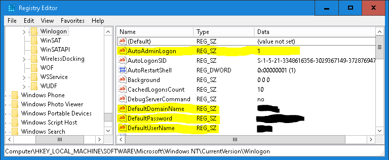 AutoLoginWindowsDomain